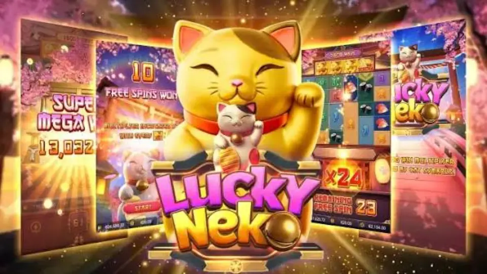 Lucky Neko da PG Soft no APP P9BET
